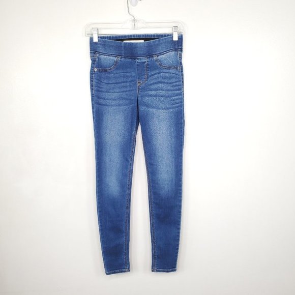 Old Navy Rockstar Medium Wash Jeggings, Size 0 Short - Picture 1 of 11
